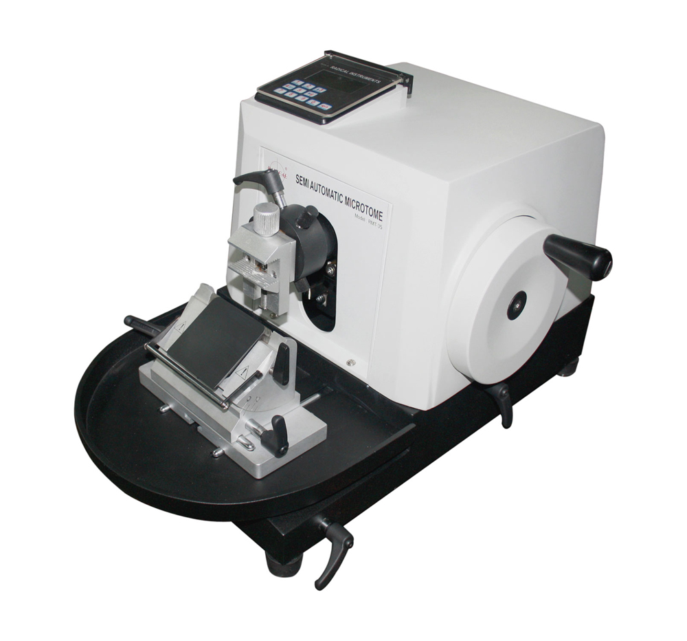 Semi Automatic Rotary Microtome RMT-35